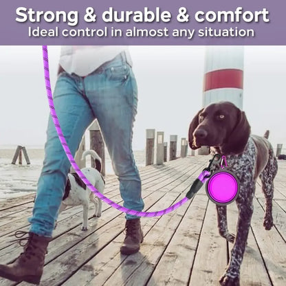 Strong & Reflective Leash: Perfect for All Dogs – Small, Medium & Large