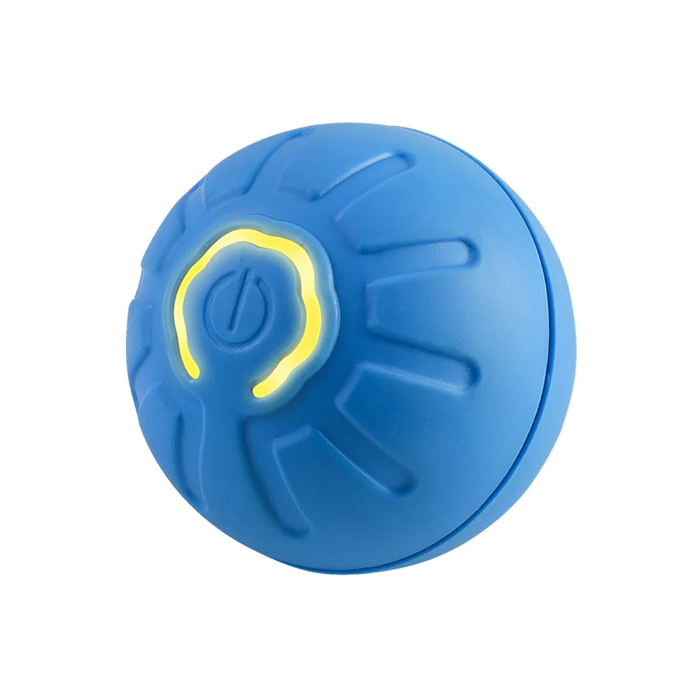 Smart Interactive Dog Toy Ball – USB Rechargeable, Automatic Moving & Bouncing, LED Light-Up, Obstacle Avoidance – Perfect for Puppies, Cats, and Pet Playtime