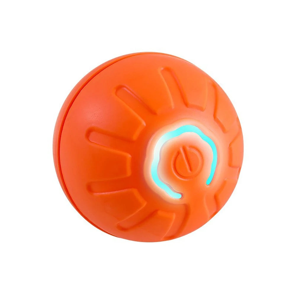 Smart Interactive Dog Toy Ball – USB Rechargeable, Automatic Moving & Bouncing, LED Light-Up, Obstacle Avoidance – Perfect for Puppies, Cats, and Pet Playtime